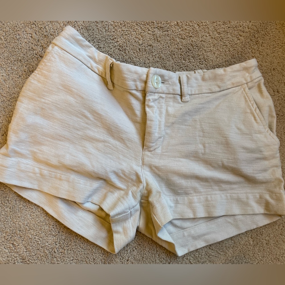 Cream Shorts